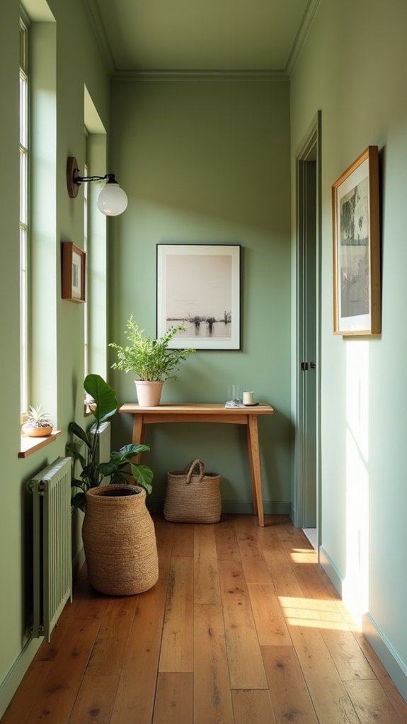 sage green creates tranquility
