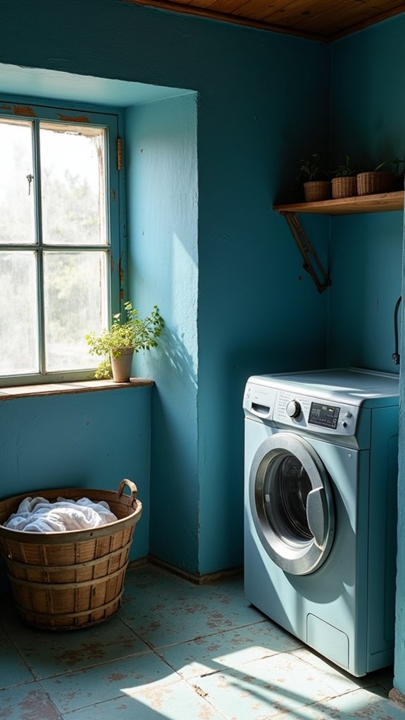 sapphire blue laundry serenity