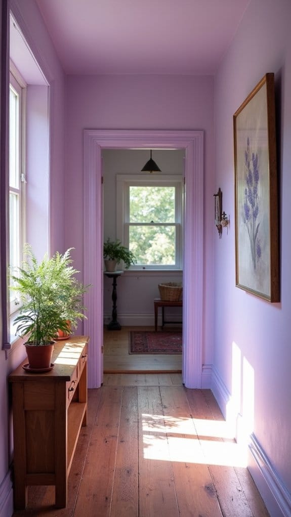 serene and inviting hallway