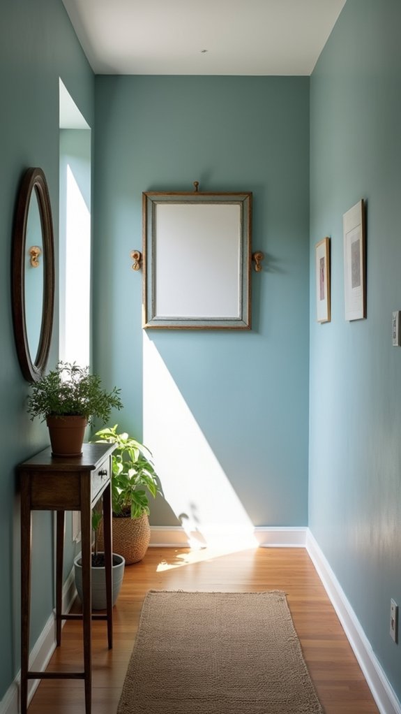 serene inviting dusty blue