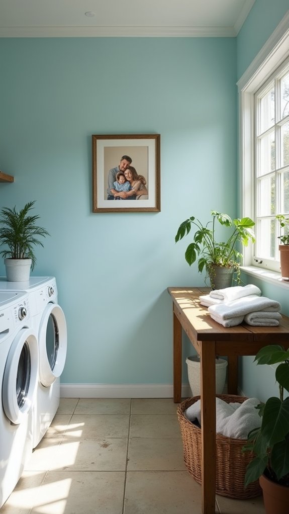 serene laundry room retreat