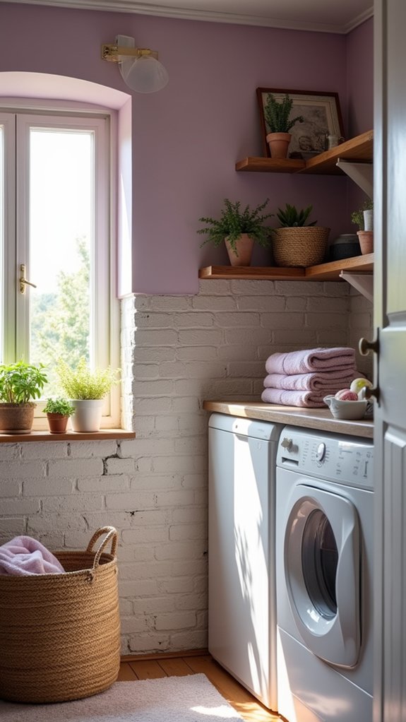 serene retreat laundry transformation