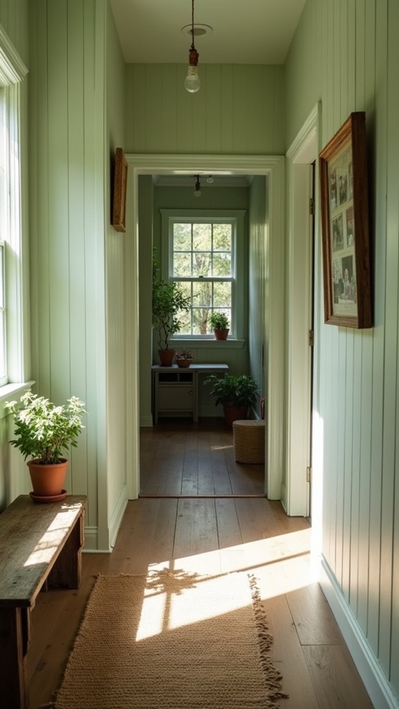 serene rustic farmhouse color