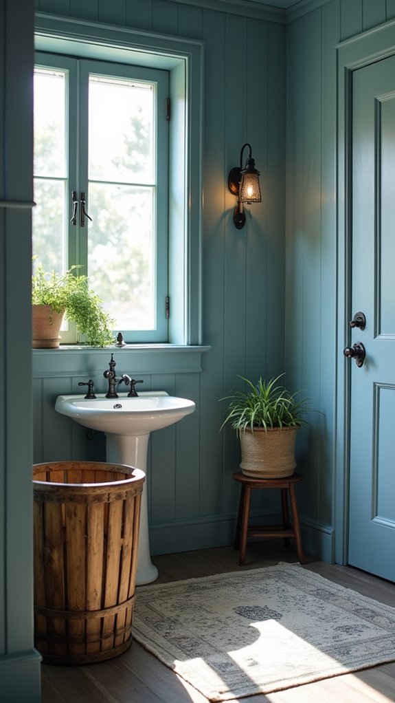 serene sophisticated laundry color