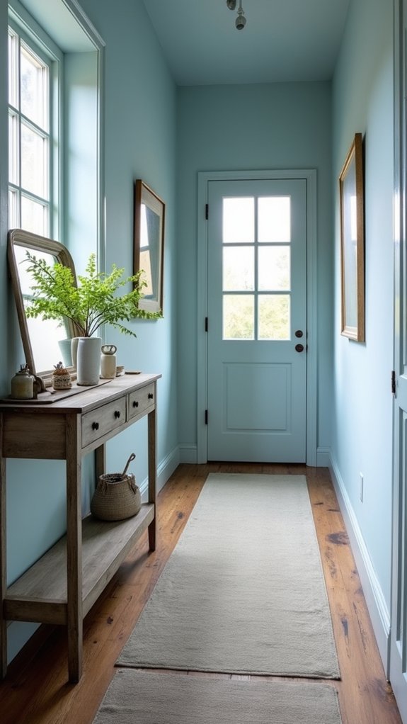 serene tranquil hallway transformation