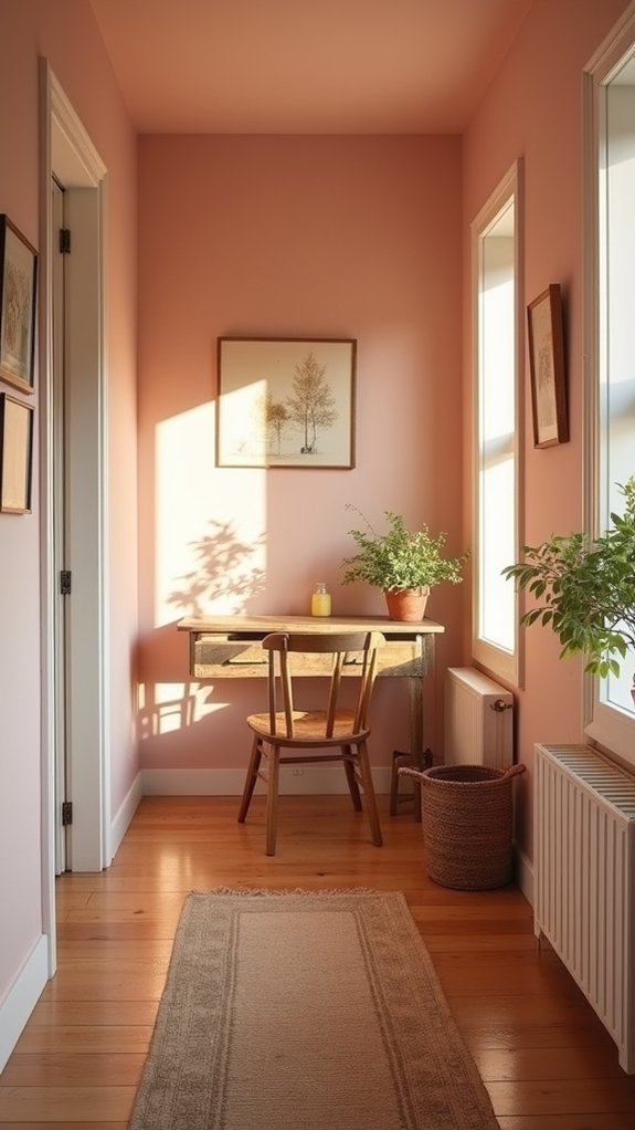 soft blush pink ambiance