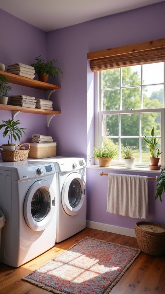 soft lilac laundry charm