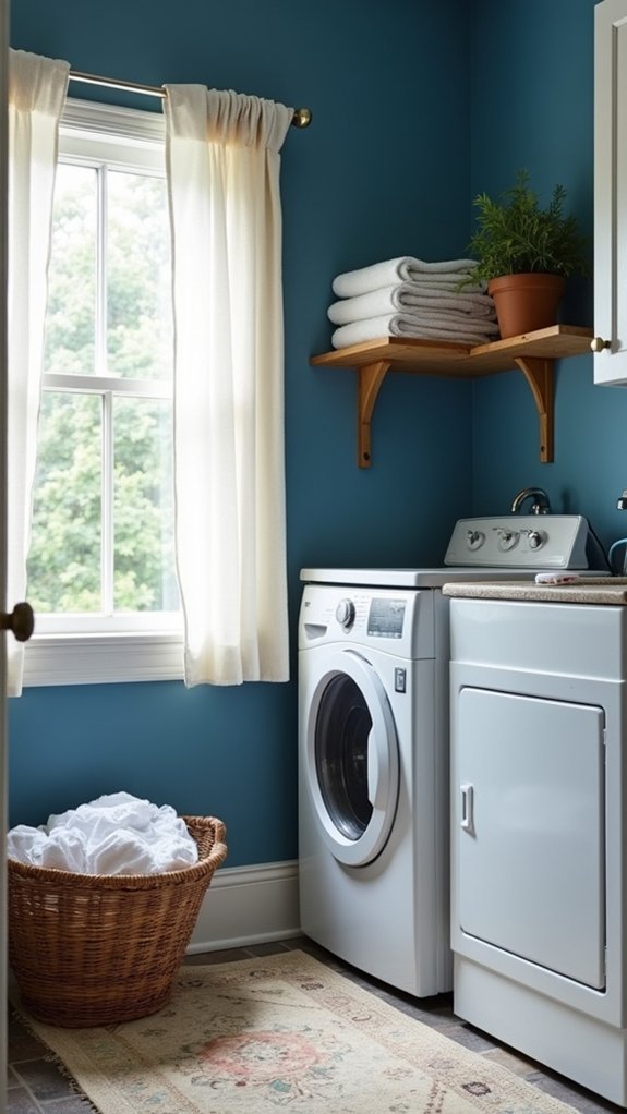 soothing balance in laundry