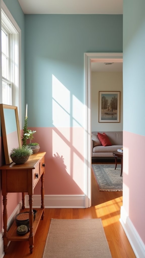 soothing pastel color blend