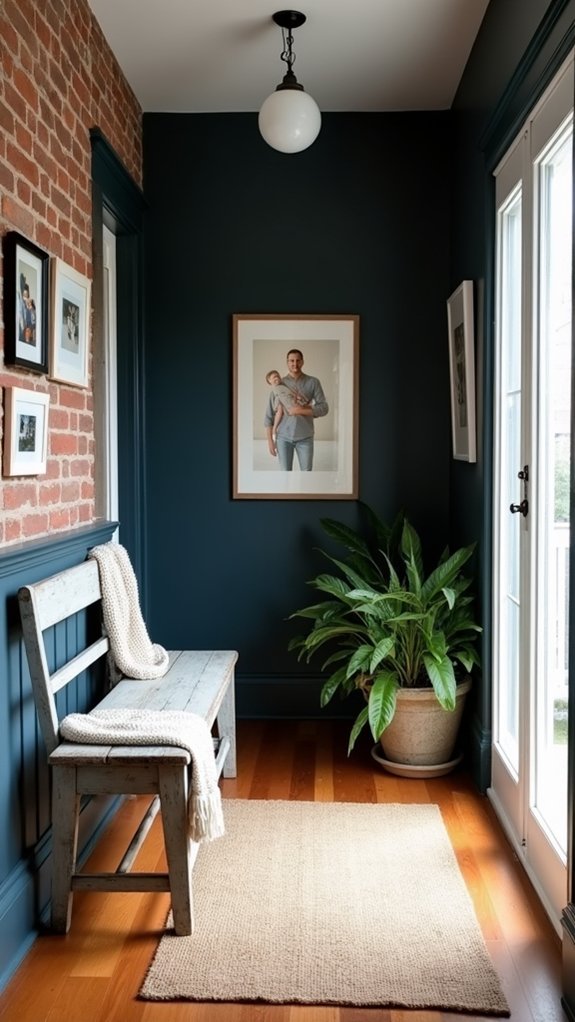 sophisticated deep navy elegance