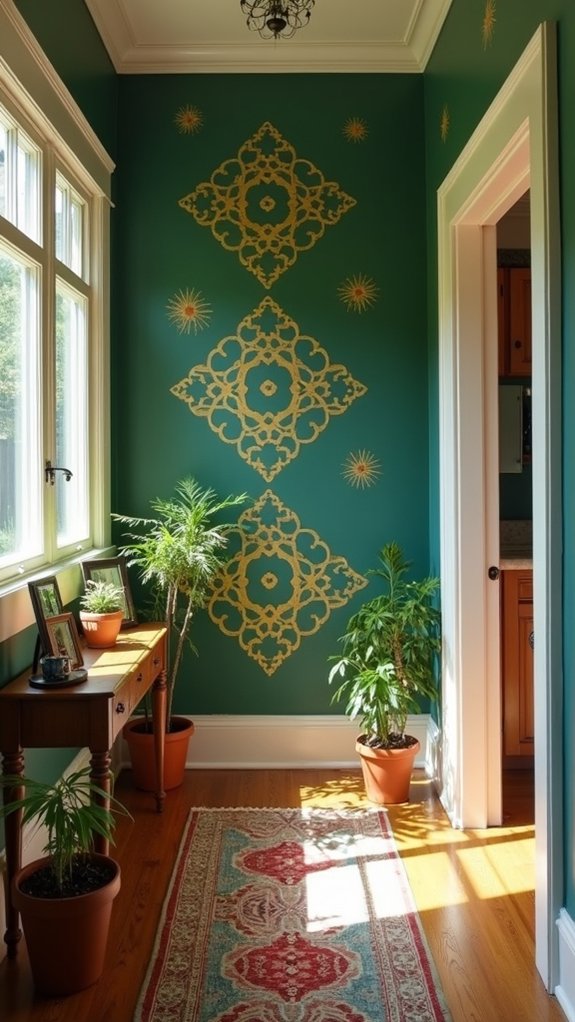 stenciled designs for personalization