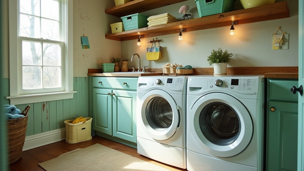 stunning laundry room colors