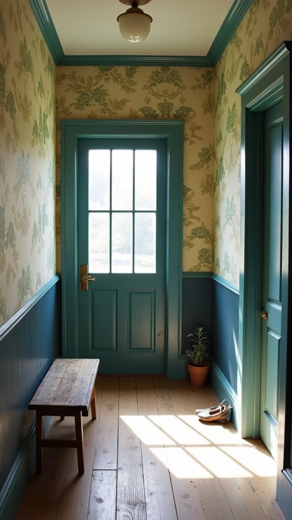 timeless charm through wallpaper