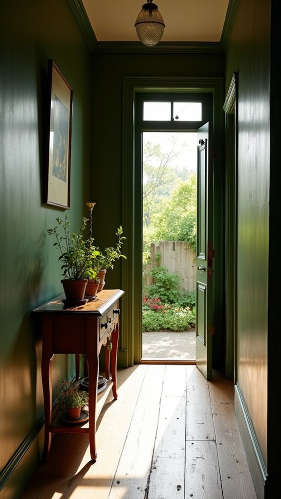 timeless olive green warmth