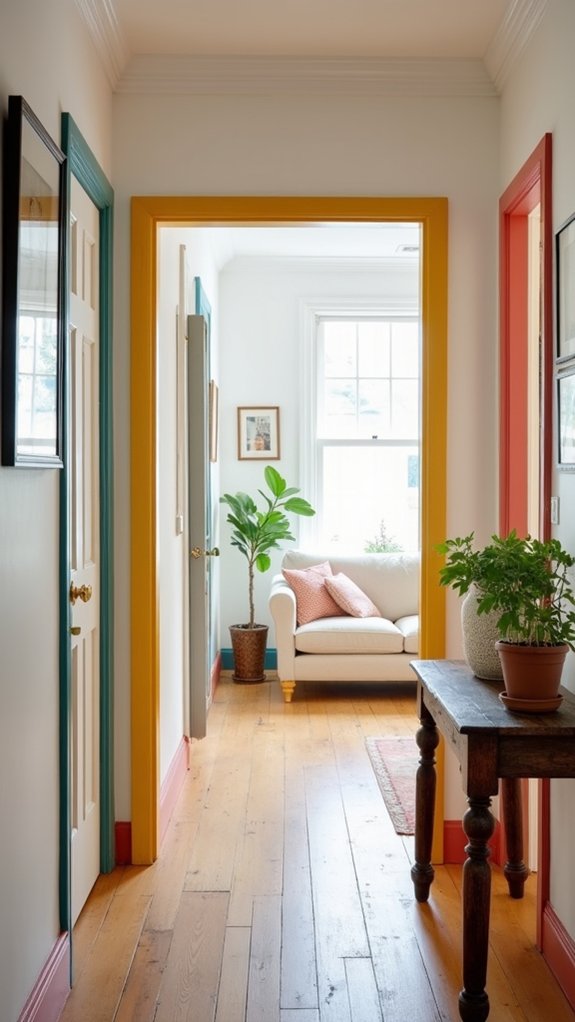 timeless vibrant interior contrast