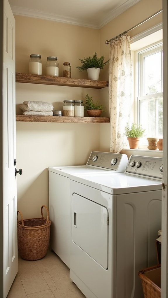 timeless warm laundry elegance