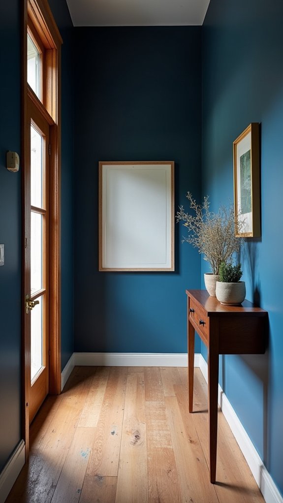 tranquil deep blue retreat