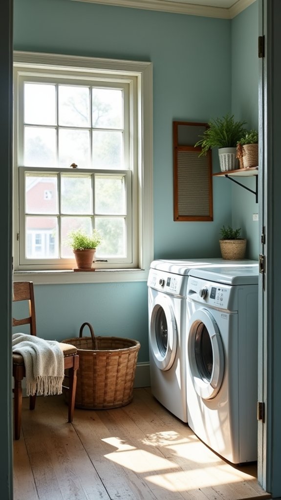 tranquil dusty blue charm