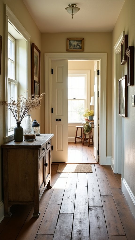 tranquil rustic farmhouse ambiance