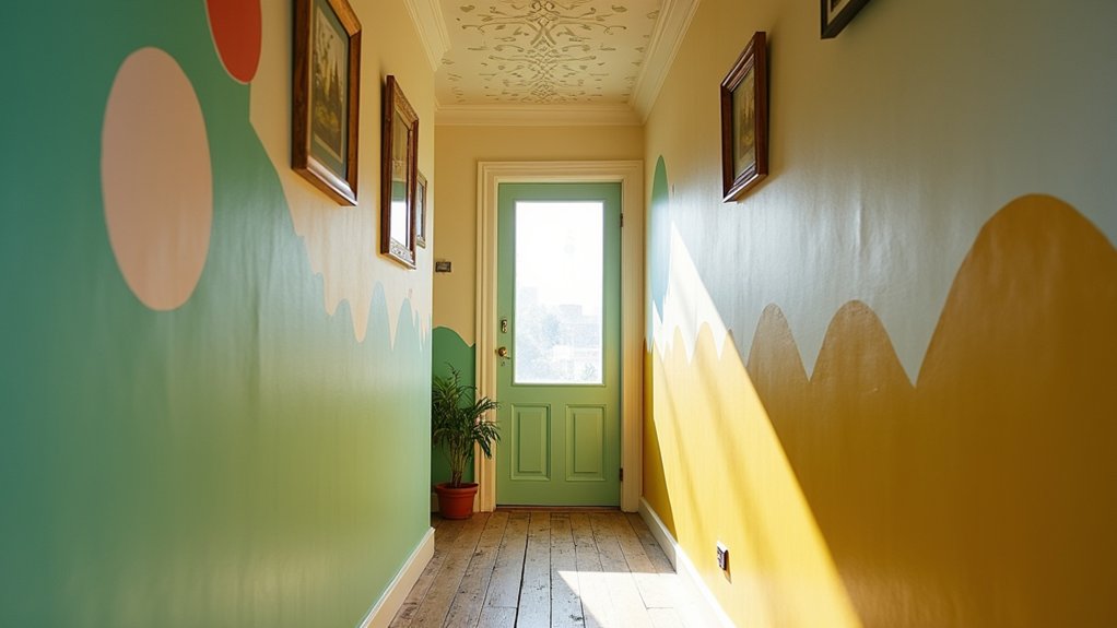 unique hallway paint ideas
