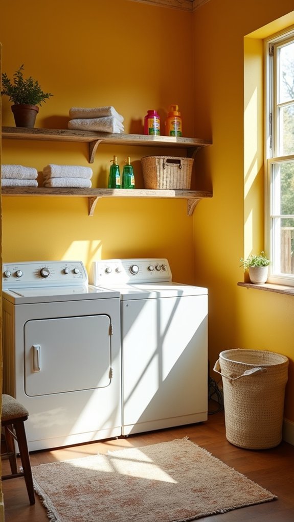 vibrant cheerful laundry energy