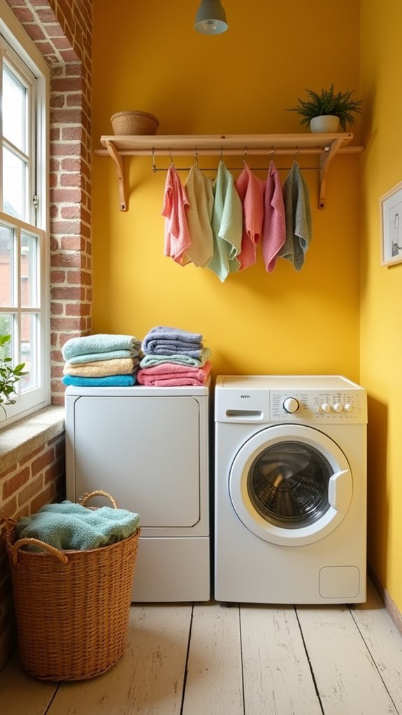 vibrant cheerful laundry retreat