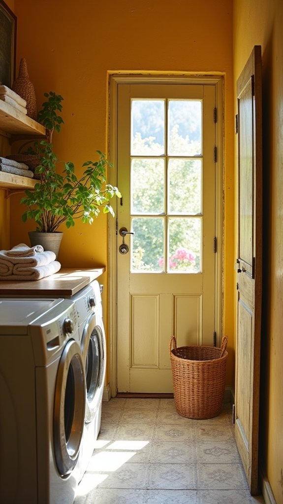 vibrant energy laundry room