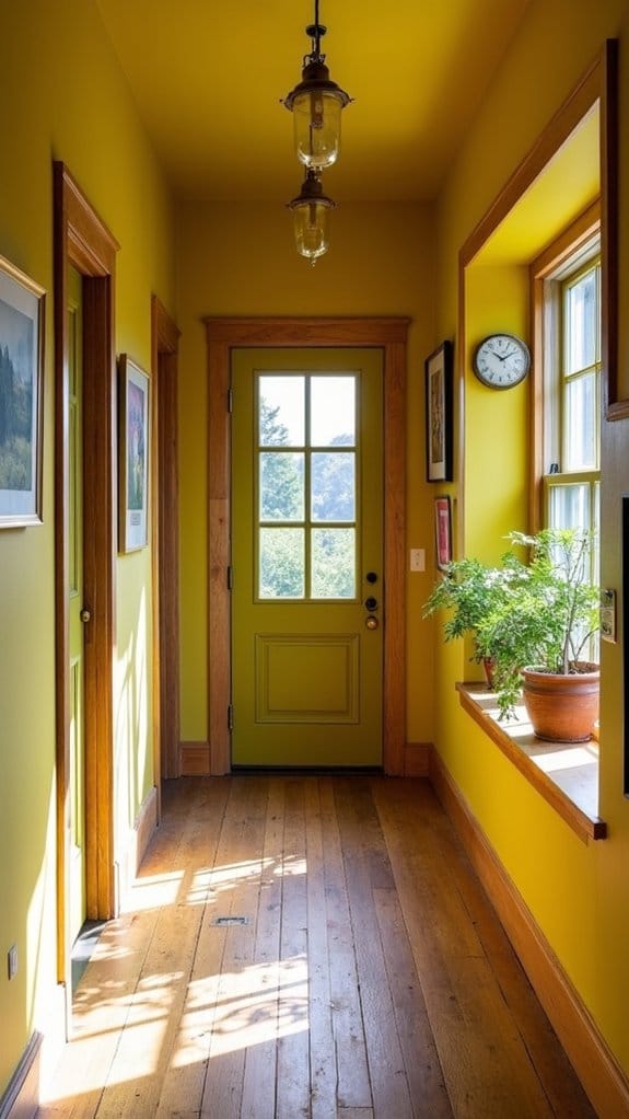 vibrant hallway energizing atmosphere