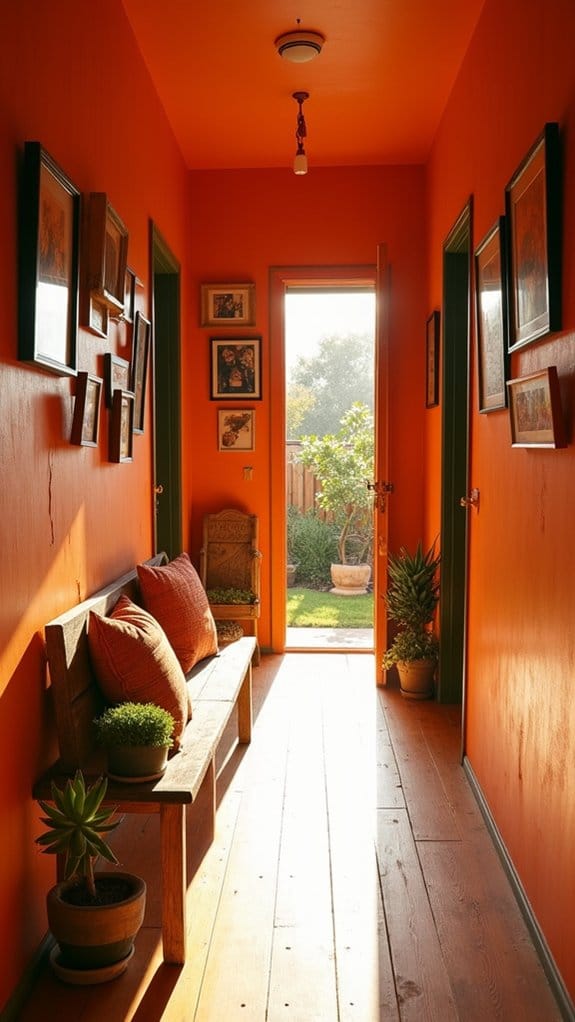 vibrant hue energizes spaces