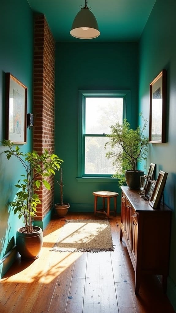 vibrant rejuvenating hallway transformation