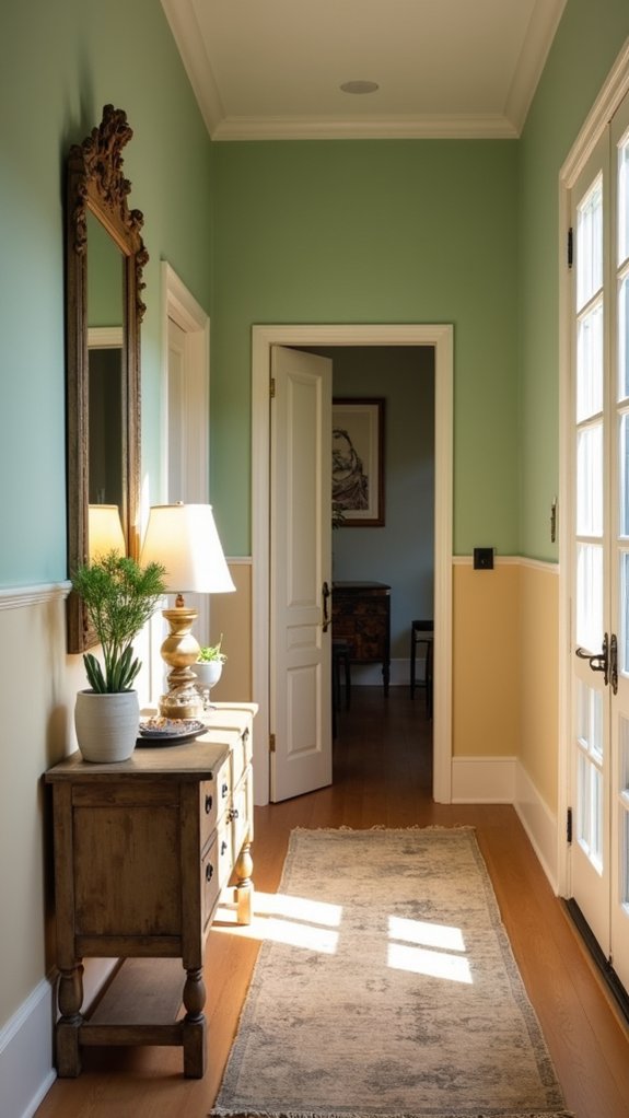 vintage decor with muted hues