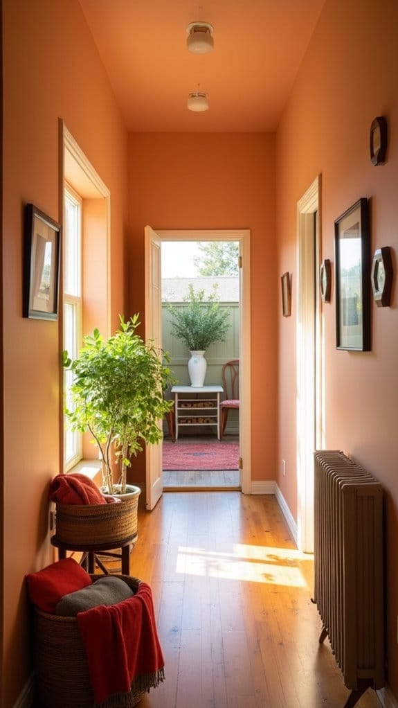 warm and inviting glow