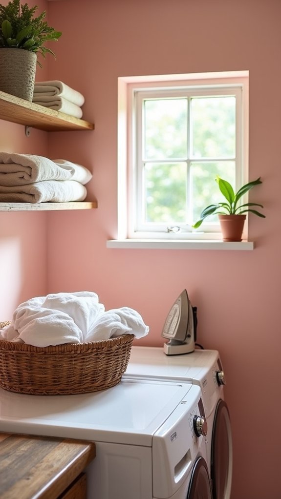 warm and tranquil blush