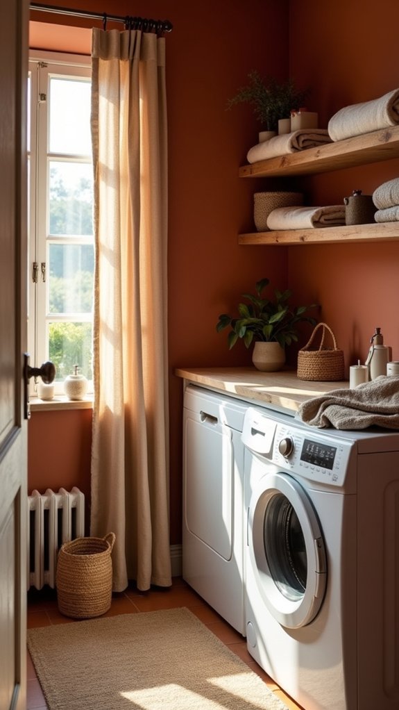 warm earthy charm laundry