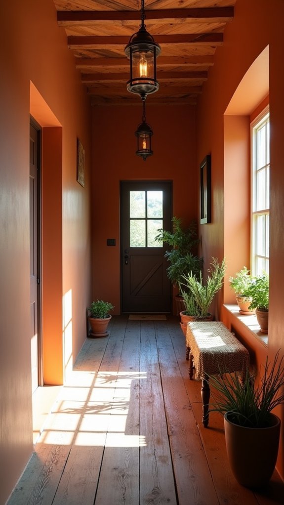 warm earthy farmhouse retreat