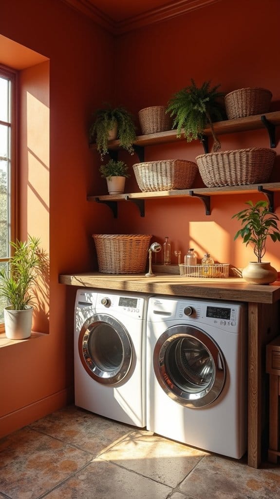 warm grounded laundry haven