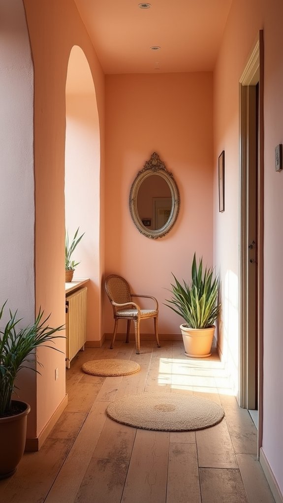 warm inviting cheerful glow