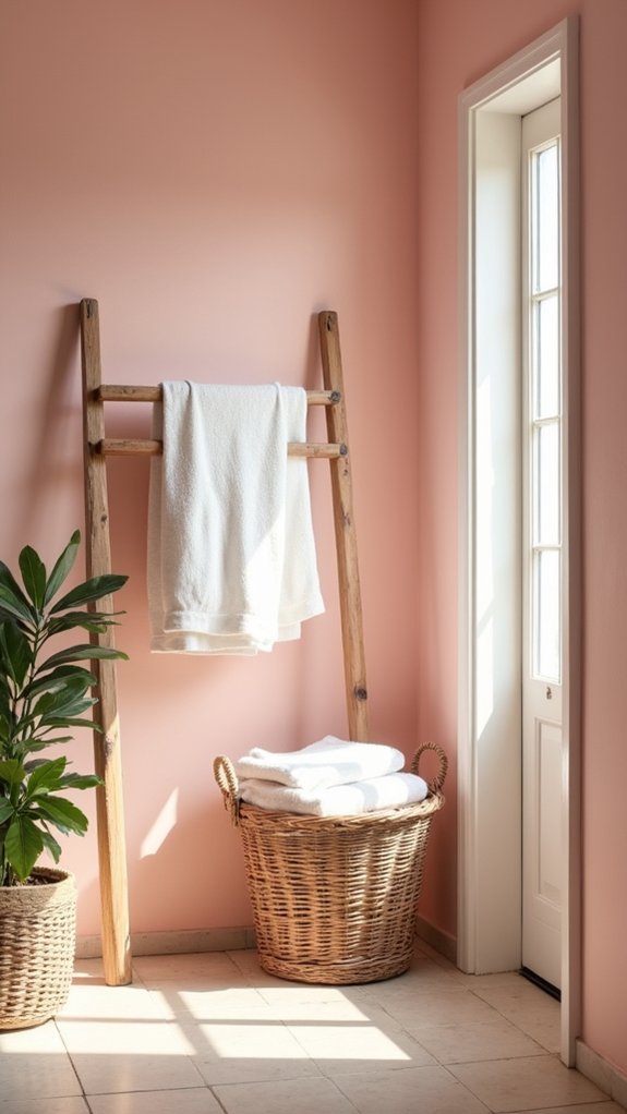 warm inviting laundry retreat