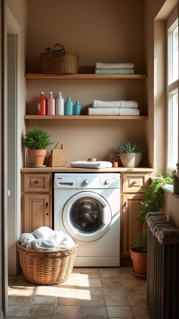 warm taupe creates comfort