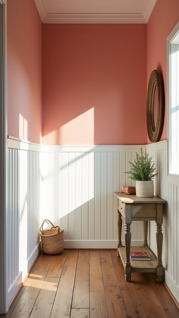 welcoming cheerful coral hue