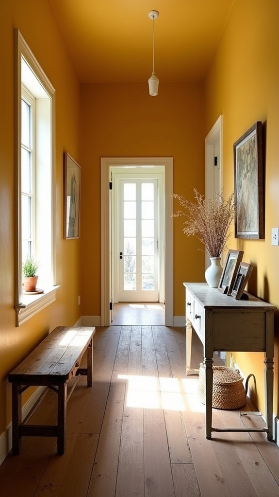 welcoming rustic farmhouse warmth