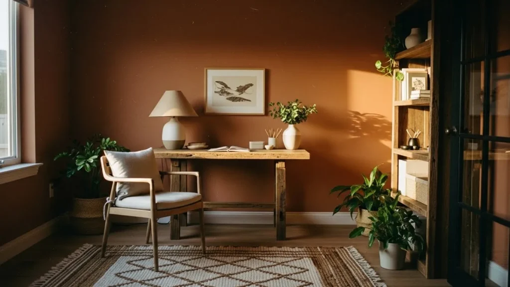 24 Earthy Office Paint Colors Inspired by Nature