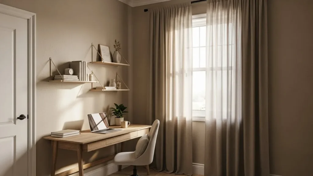 18 Soft Neutral Office Paint Colors for a Calm and Clean Look