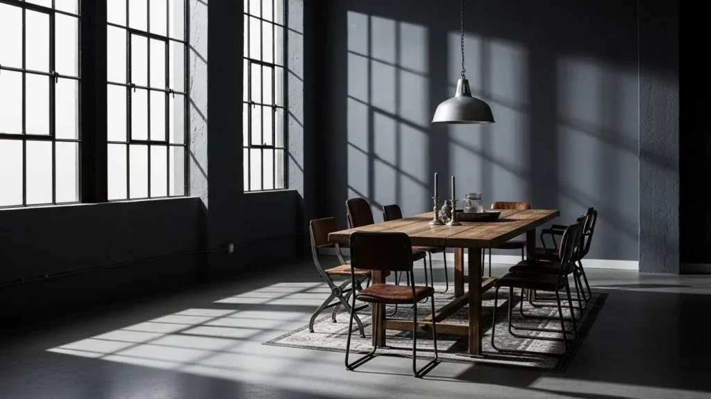 23 Industrial Dining Room Paint Colors With Urban Edge