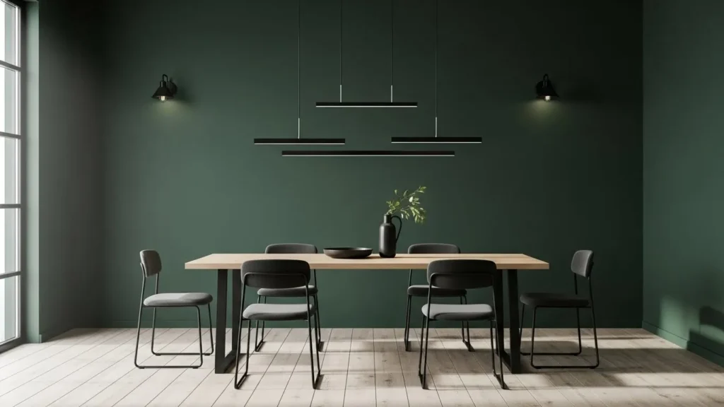 25 Dark Green Dining Room Paint Colors for a Rich Look
