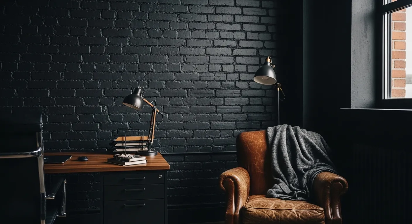 19 Dramatic Dark Home Office Paint Colors For Cozy Depth