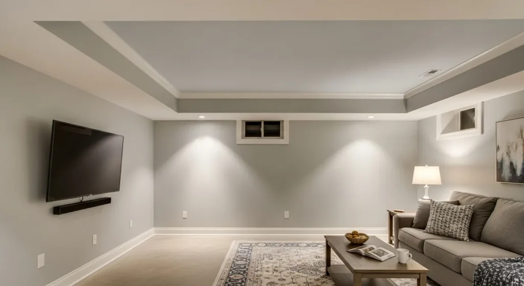 25 Basement Paint Colors That Make Ceilings Look Higher