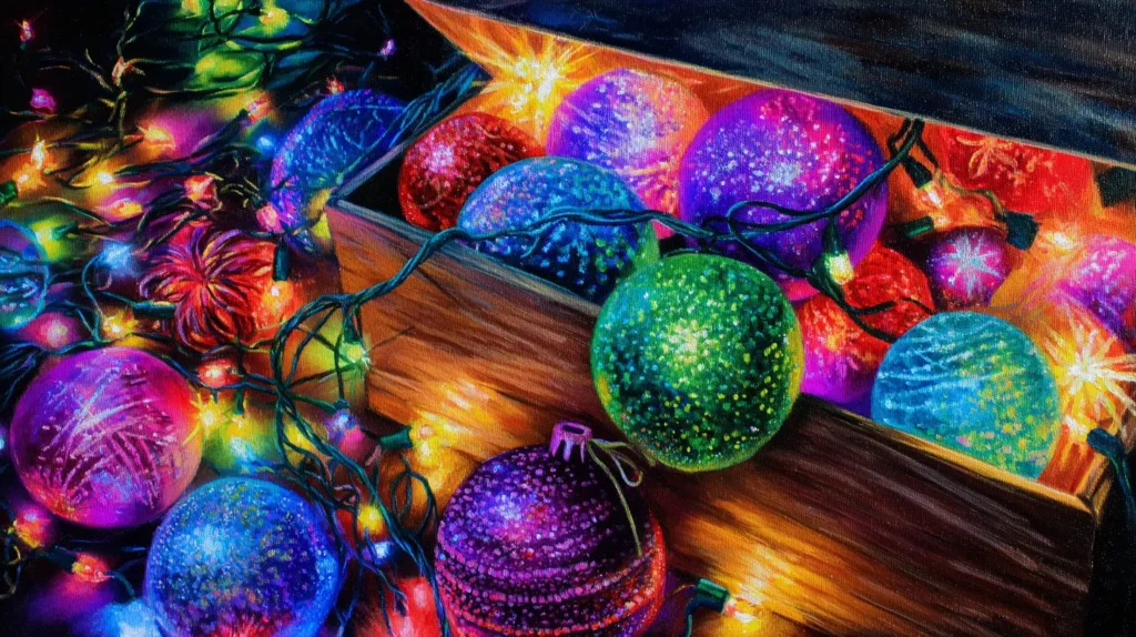 23 Christmas Acrylic Painting Ideas For Magical Holiday Decor