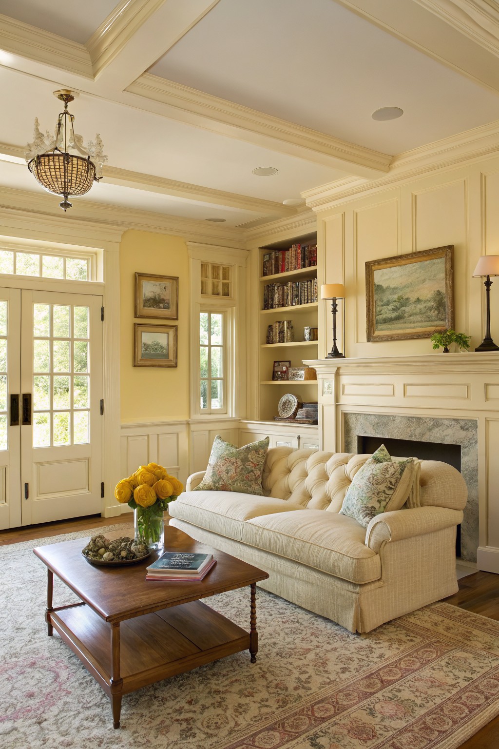 Soft Pale Yellow Walls