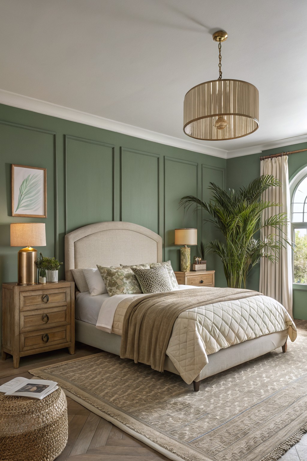 Soft Sage Green Bedroom Walls